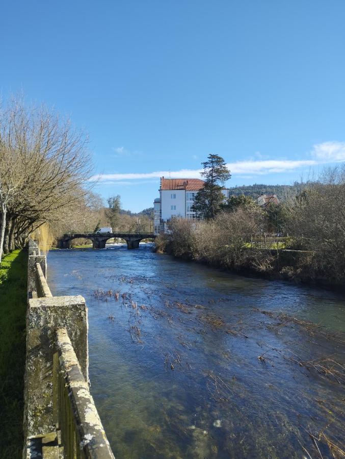 Grupo Arcanos Pension Atenea & Via Romana Caldas De Reis Esterno foto